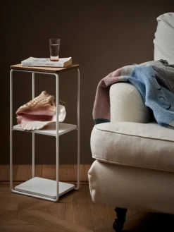 Maze Mixrack floor shelf, oak - white