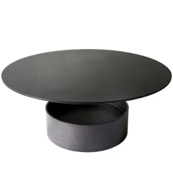 Maze Parasol coffee table, L, dark stained oak