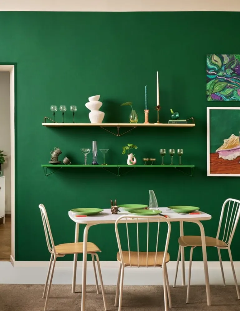 Maze Pythagoras brackets, 2 pcs, fern green