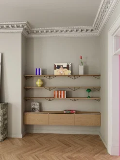 Maze Pythagoras cabinet, natural oak