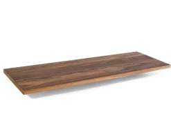 Maze Pythagoras L shelf, 80 x 27 cm, walnut