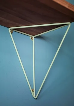 Maze Pythagoras shelf, 80 x 20 cm, walnut