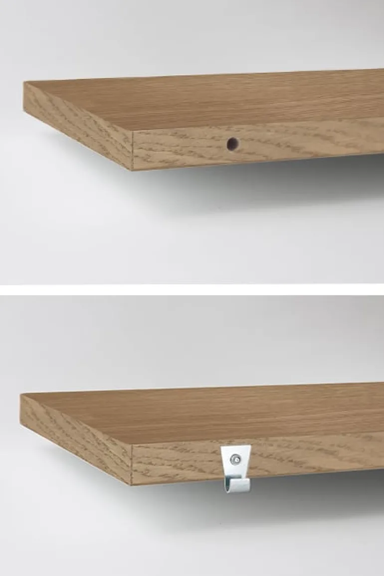 Maze Pythagoras shelf, 60 x 20 cm, oak