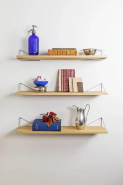 Maze Pythagoras shelf, 60 x 20 cm, oak