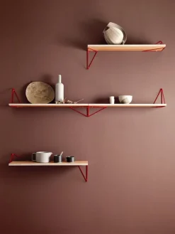 Maze Pythagoras shelf, 80 x 20 cm, ash