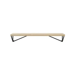 Maze Pythagoras XS shelf with brackets, ash - black