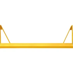 Maze Pythagoras XS shelf with brackets, maize yellow