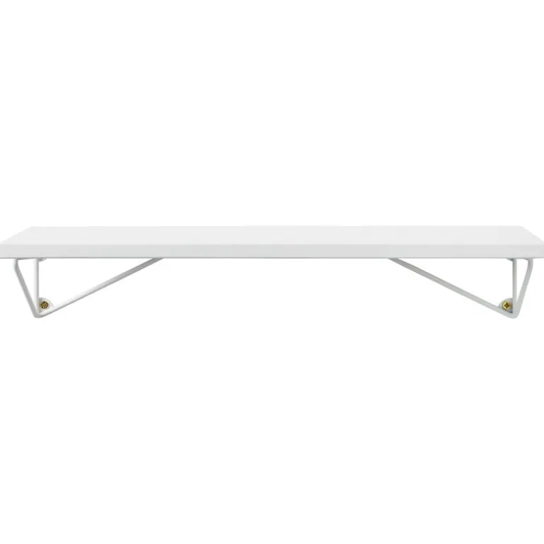 Maze Pythagoras XS shelf with brackets, white