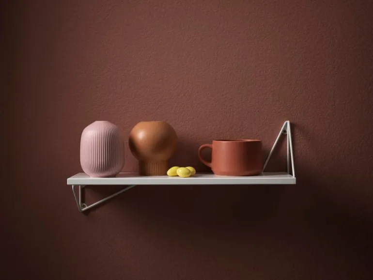 Maze Pythagoras XS shelf with brackets, white