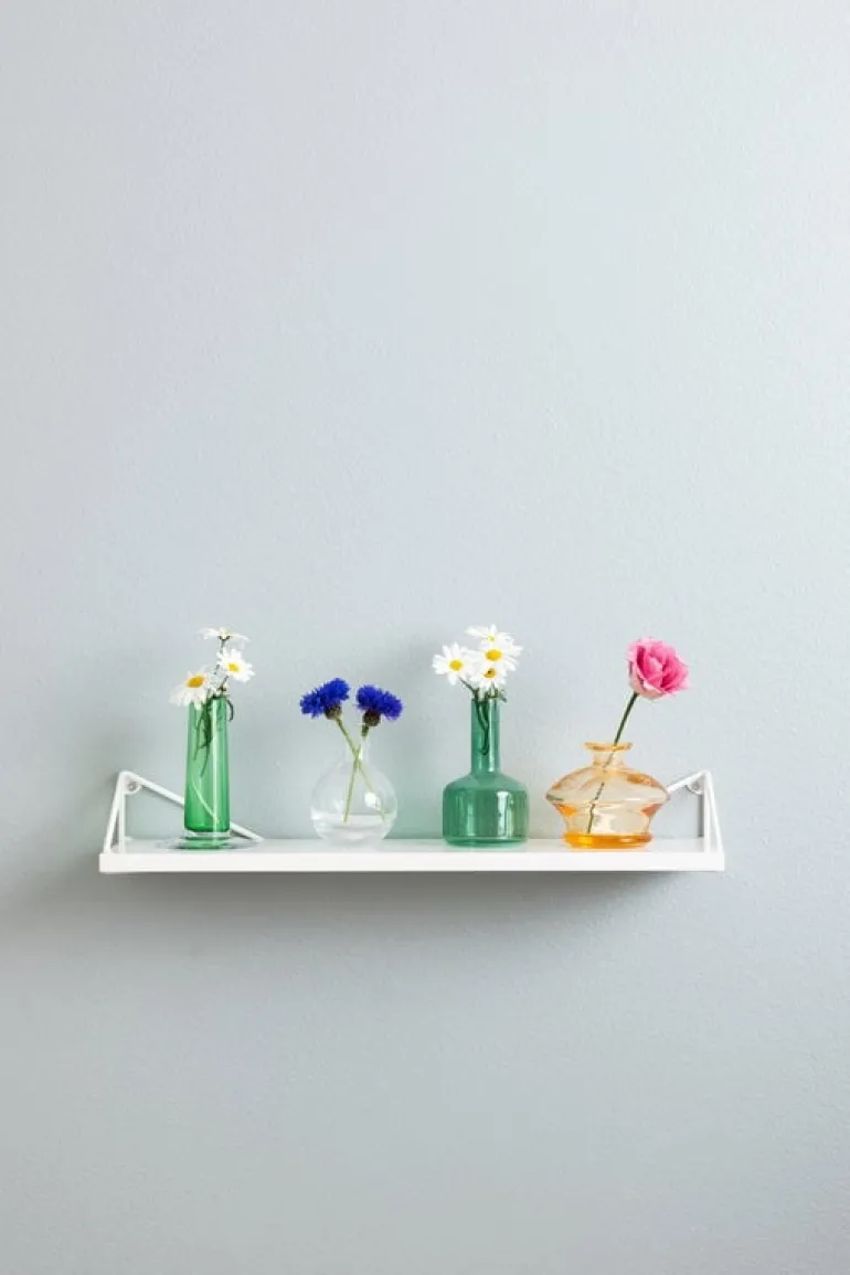 Maze Pythagoras XS shelf with brackets, white