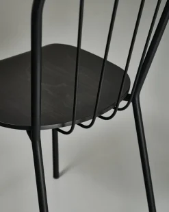 Maze Same chair, black - black oak