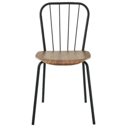 Maze Same chair, black - walnut