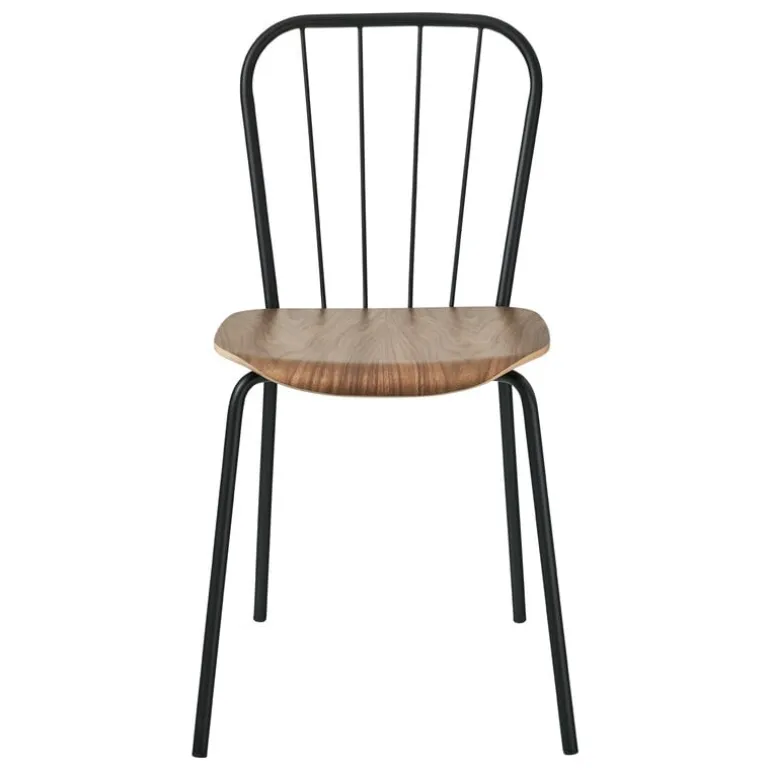 Maze Same chair, black - walnut