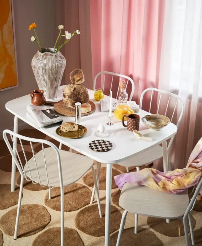 Maze Same chair, white - white oak