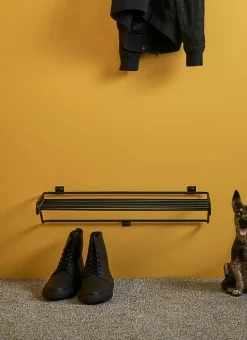 Maze Shoe Shelf, black