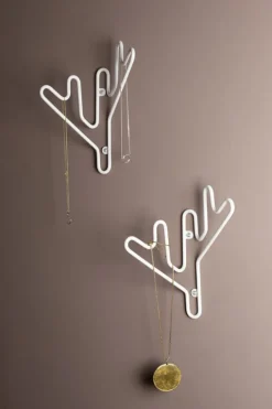 Maze Twig wall hanger, white