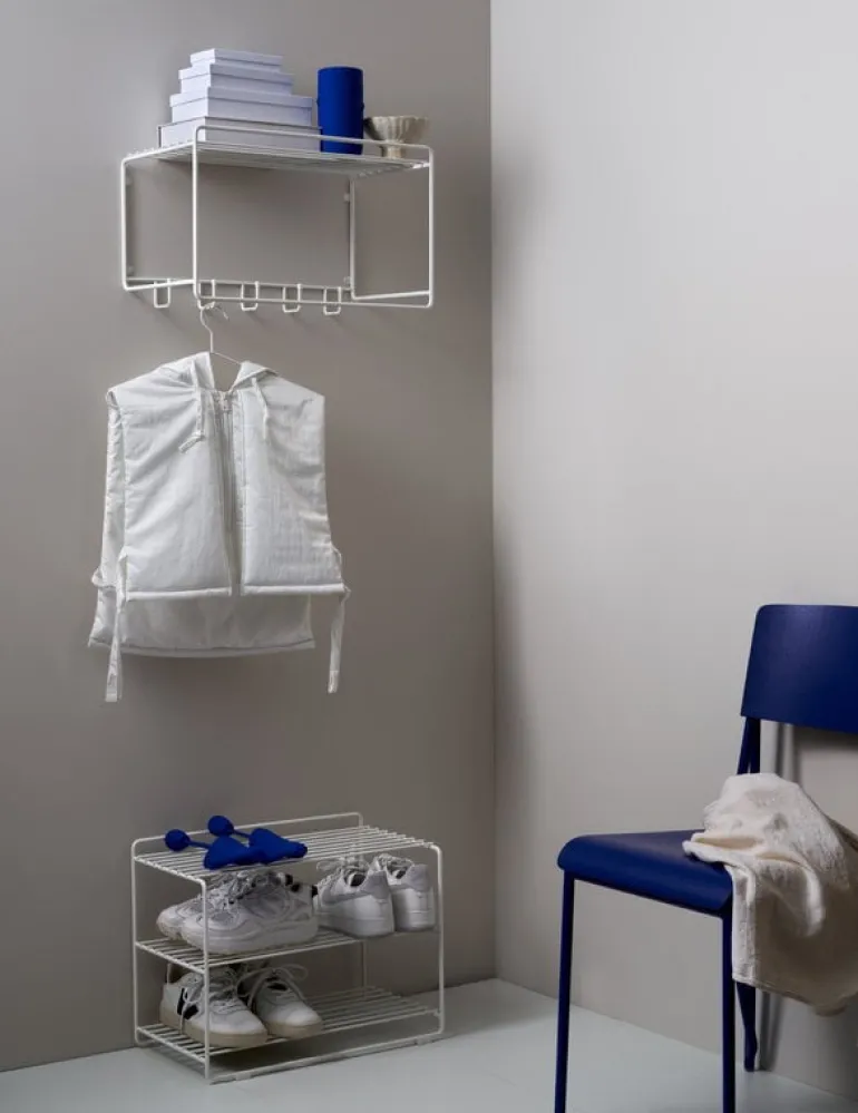 Maze Uptown hat rack, white