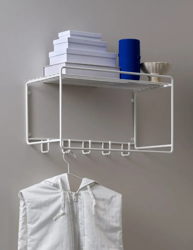 Maze Uptown hat rack, white