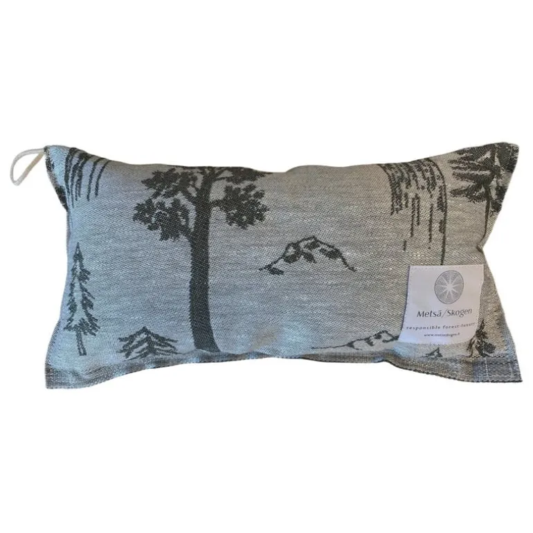 Metsä/Skogen Boletus sauna pillow, olive - off-white