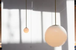 Michael Anastassiades Brass Architectural Collection pendant 250, polished brass