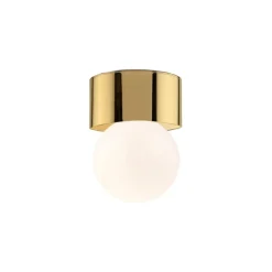 Michael Anastassiades Brass Architectural Collection wall/ceiling lamp 60, polished brass