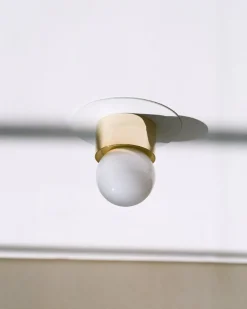 Michael Anastassiades Brass Architectural Collection wall/ceiling lamp 60, polished brass