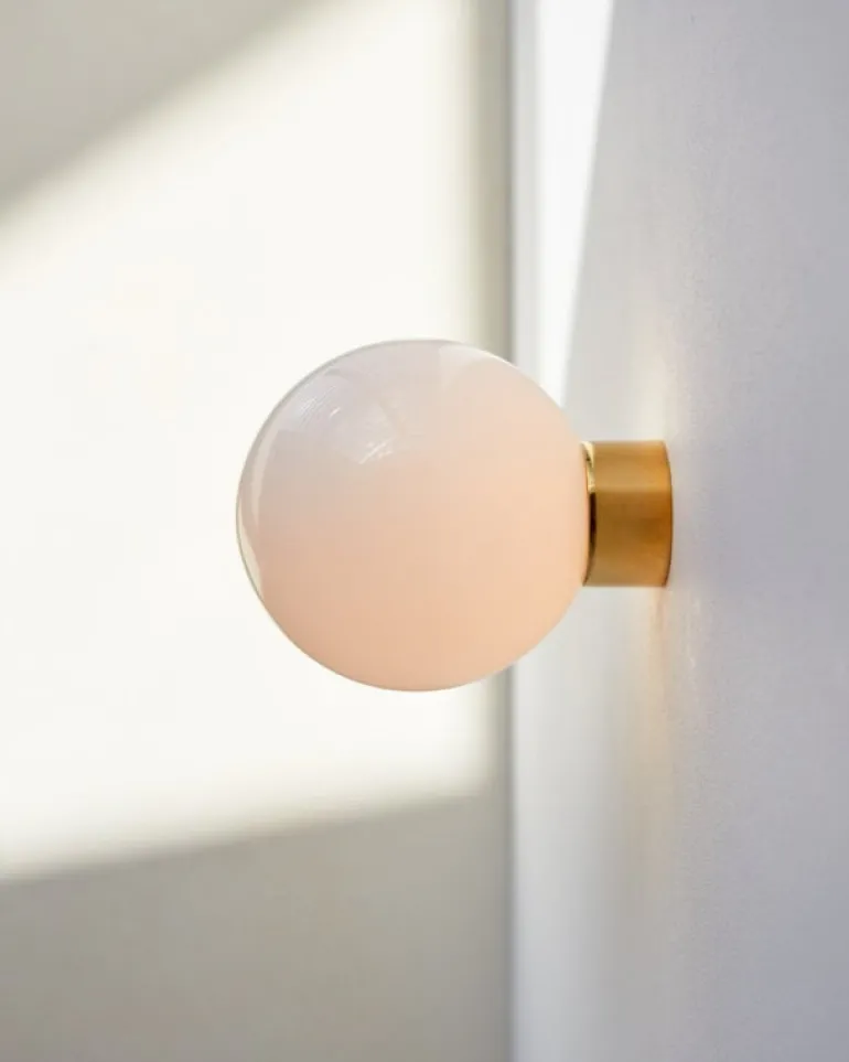 Michael Anastassiades Brass Architectural Collection wall/ceiling lamp 150, polished brass