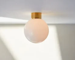 Michael Anastassiades Brass Architectural Collection wall/ceiling lamp 150, polished brass
