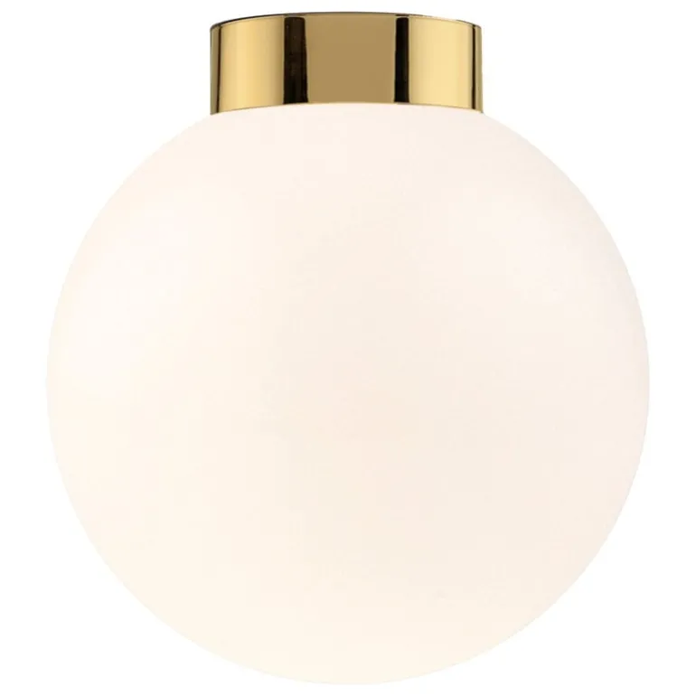 Michael Anastassiades Brass Architectural Collection wall/ceiling lamp 250, polished brass
