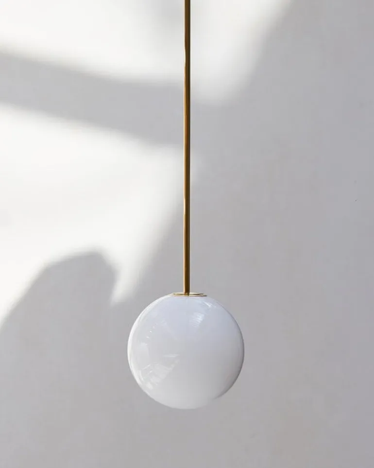 Michael Anastassiades Brass Architectural Collection pendant 80, polished brass