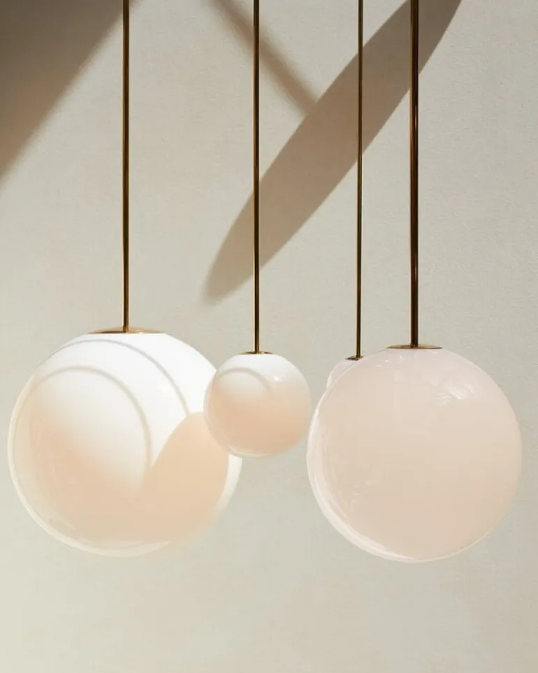 Michael Anastassiades Brass Architectural Collection pendant 80, polished brass