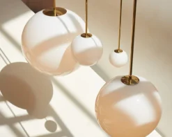 Michael Anastassiades Brass Architectural Collection pendant 80, polished brass