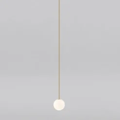 Michael Anastassiades Brass Architectural Collection pendant 150, polished brass