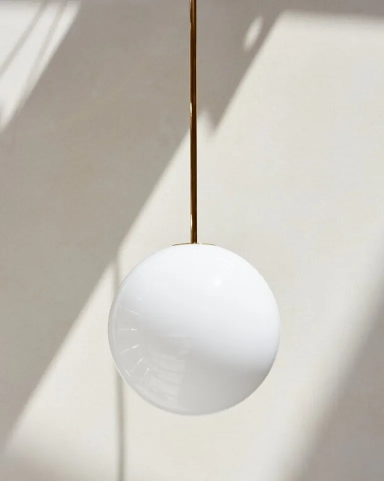 Michael Anastassiades Brass Architectural Collection pendant 150, polished brass