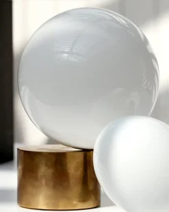 Michael Anastassiades Tip of the Tongue table lamp, polished brass