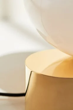 Michael Anastassiades Tip of the Tongue table lamp, polished brass