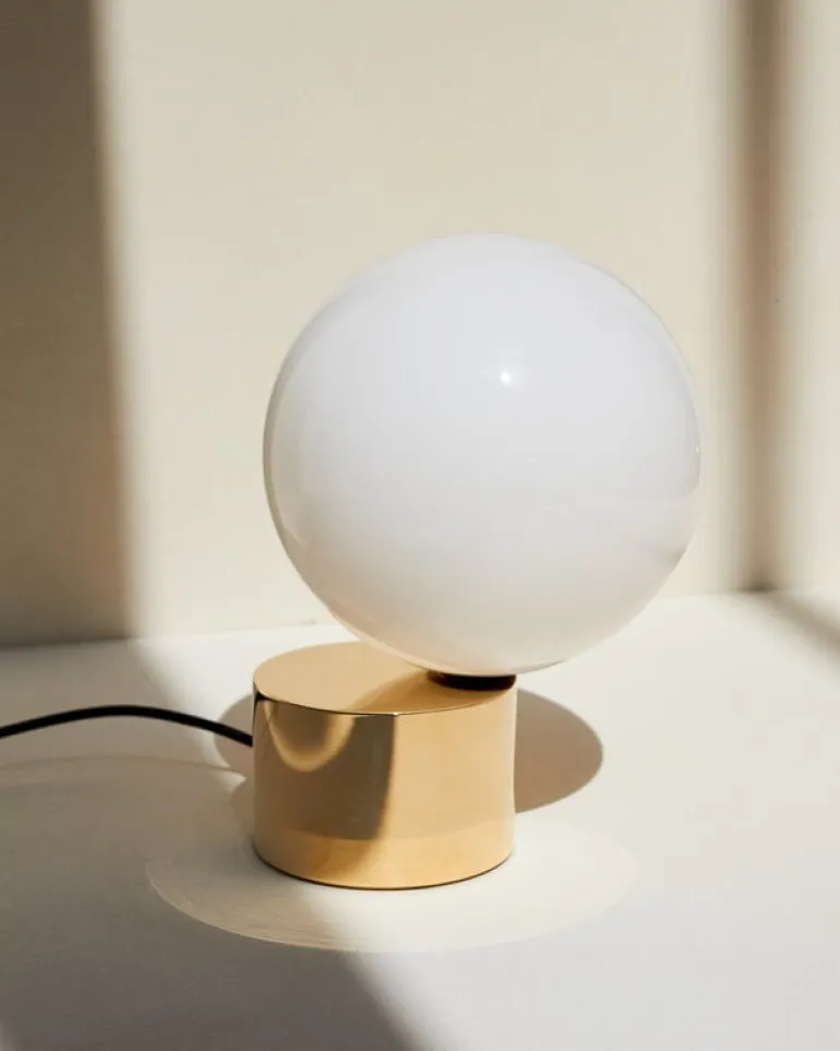 Michael Anastassiades Tip of the Tongue table lamp, polished brass