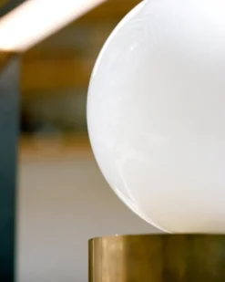 Michael Anastassiades Tip of the Tongue table lamp, polished brass