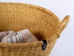 Mifuko Bolga laundry basket, XXL, natural