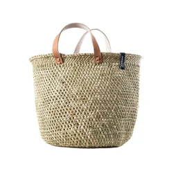 Mifuko Iringa market basket, M, natural