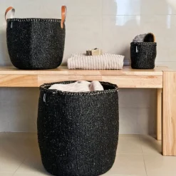 Mifuko Kiondo basket XS, black