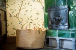 Mifuko Kiondo floor basket, XXL, brown