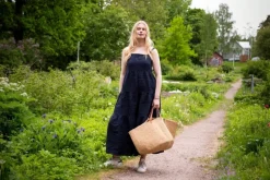 Mifuko Kiondo floor basket, XXL, brown