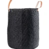 Mifuko Kiondo market basket, XL, black