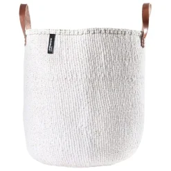 Mifuko Kiondo market basket, L, white