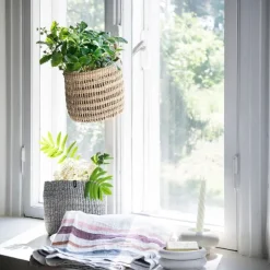 Mifuko Oval soap dish, cream white