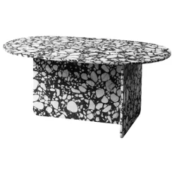 Miniforms Chap coffee table, Palladio Moro marble