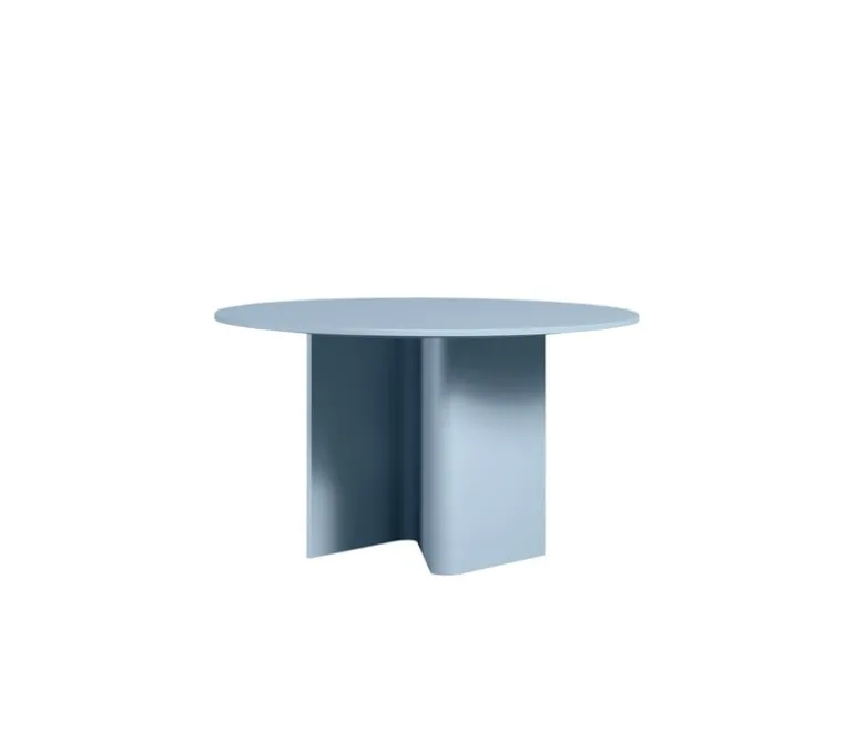 Miniforms Nami table, round, 130 cm, blue nuvola