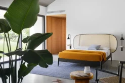 Miniforms Shiko Wien bed, ash - Vienna straw