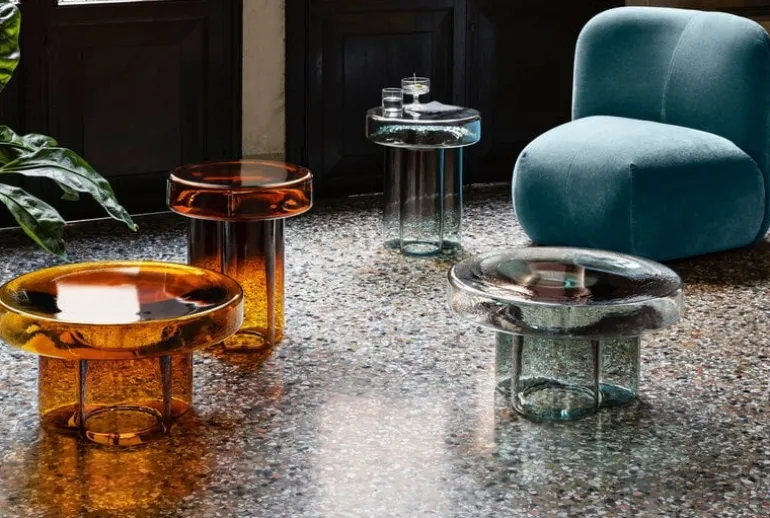 Miniforms Soda side table, petrol green